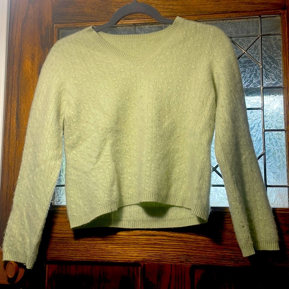 Classic vintage cashmere sweater